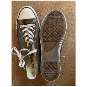 Charcoal grey converse